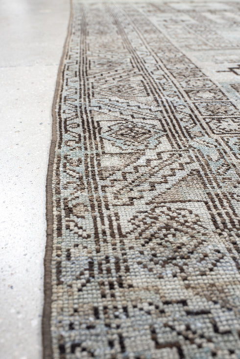 Antique NW Persian Runner Rug (4' x 9')