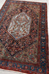 Vintage Sarouk Area Rug (4' x 6')