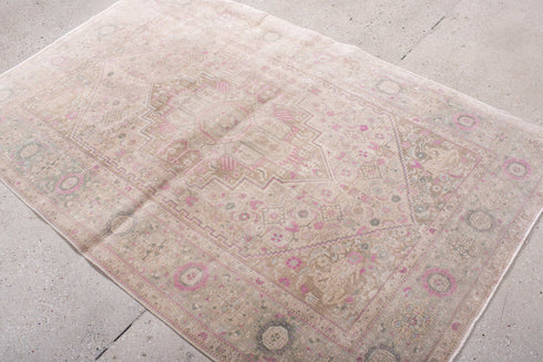 Antique Bidjar Area Rug (4' x 6')