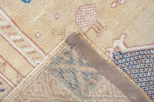 Antique Moroccan Area Rug (4' x 9')