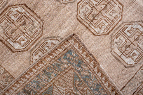 Antique Afghan Area Rug (5' x 7')