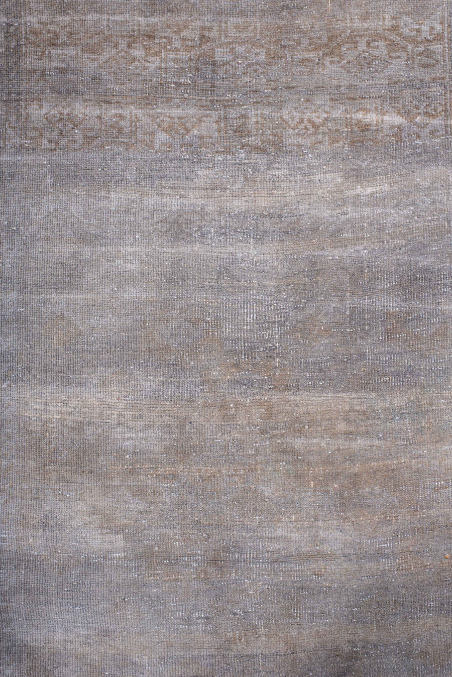 4' x 7' one-of-a-kind handmade antique Belouch rug. Color palette: taupe, gray, ivory, beige, brown