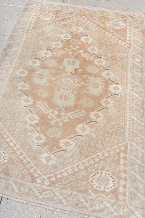 Antique Oushak Area Rug (3' x 4')