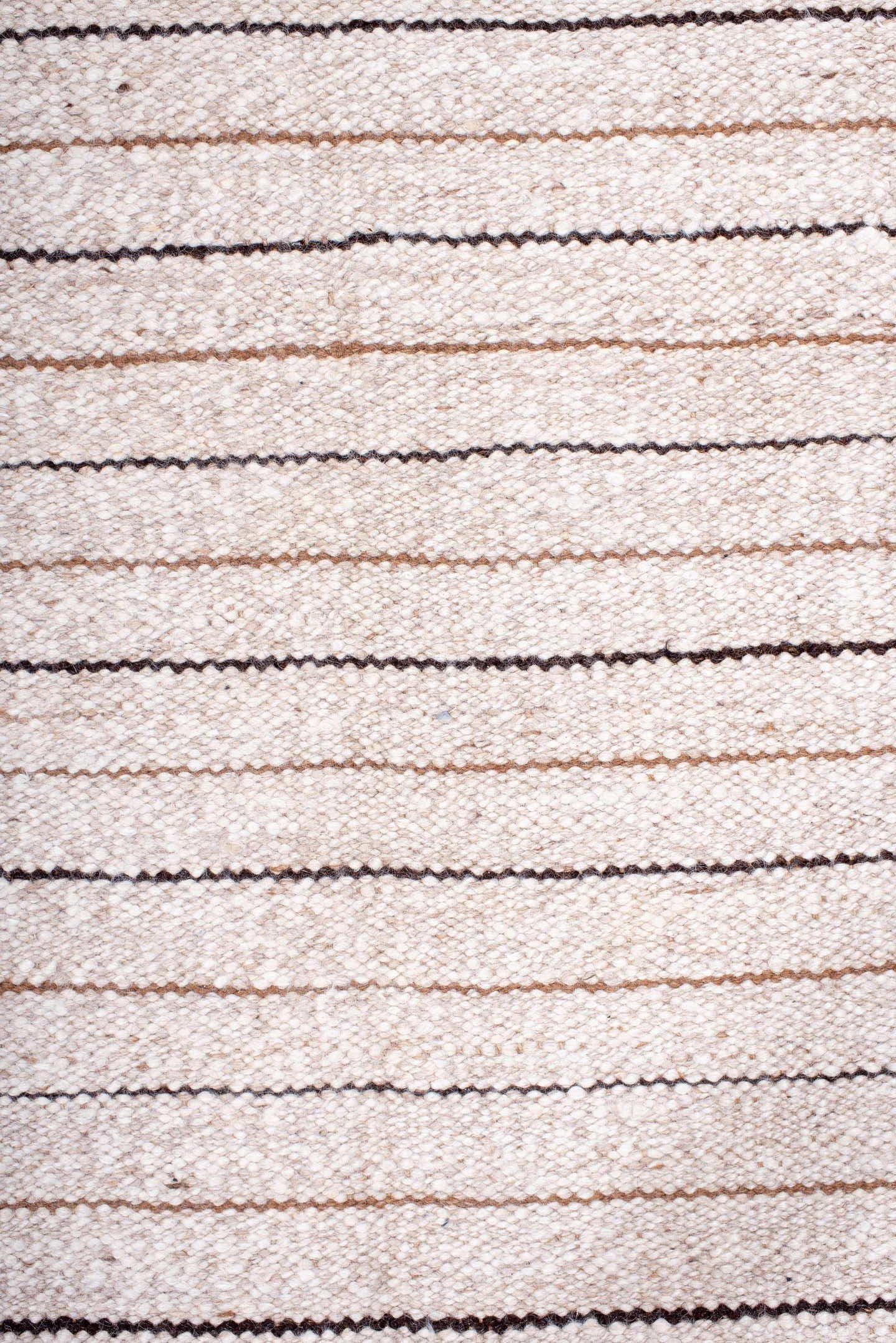 8' x 10' one-of-a-kind handmade antique Kilim large size rug. Color palette: ivory, espresso, taupe, brown, black, beige
