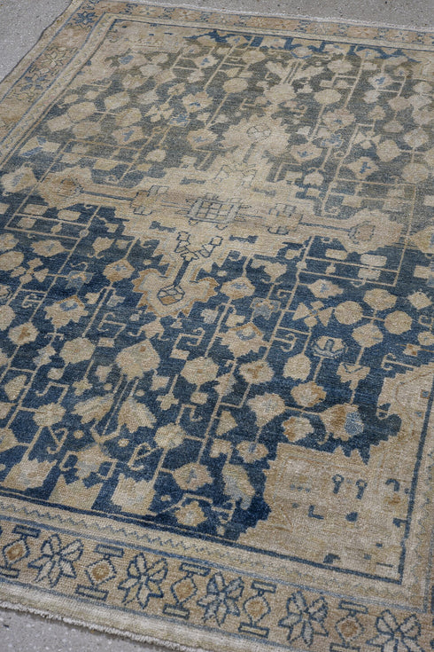 Antique Hamadan Area Rug (4' x 6')