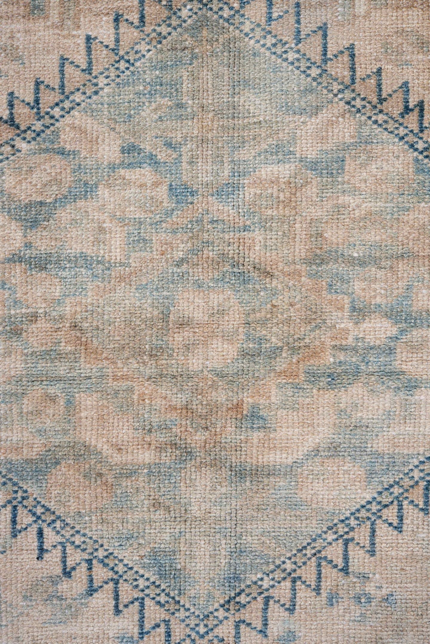 4' x 6' one-of-a-kind handmade vintage Hamadan small size rug. Color palette: ivory, blue, beige, camel, taupe, gray