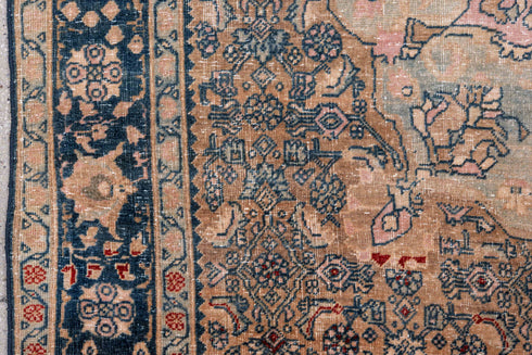 Antique Bidjar Area Rug (4' x 7')