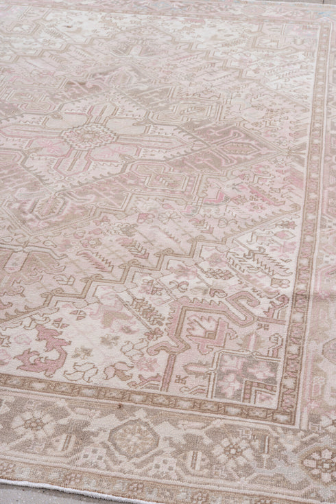Antique Heriz Area Rug (6' x 9')