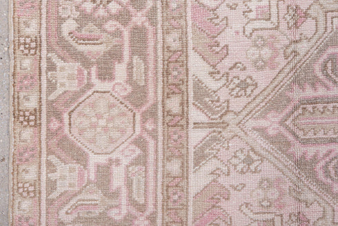 Antique Heriz Area Rug (6' x 9')