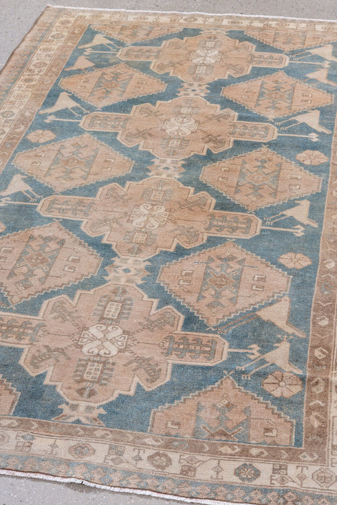 Antique Malayer Area Rug (4' x 6')