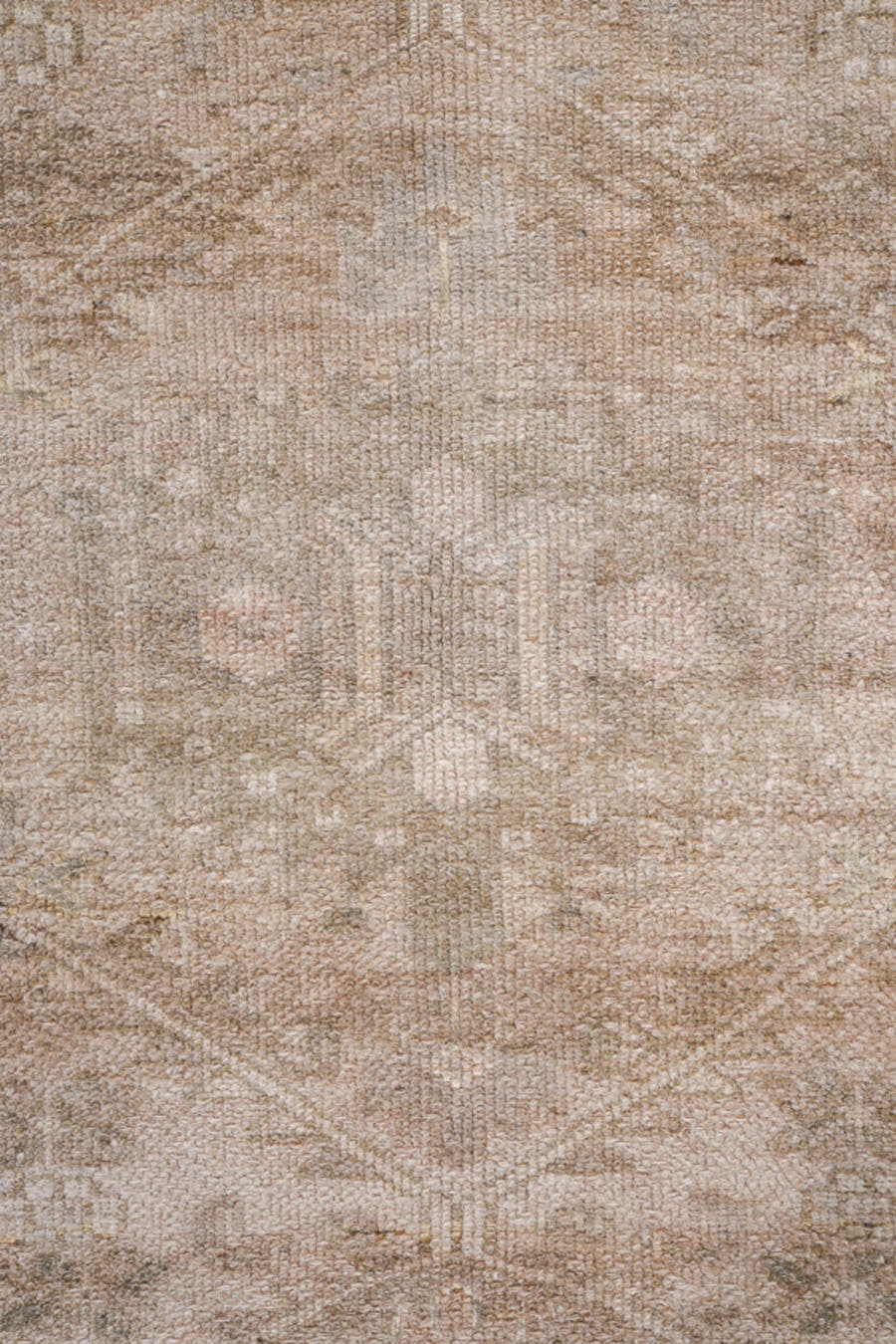 3' x 6' one-of-a-kind handmade antique Hamadan rug. Color palette: beige, taupe, ivory, camel, sand, gray