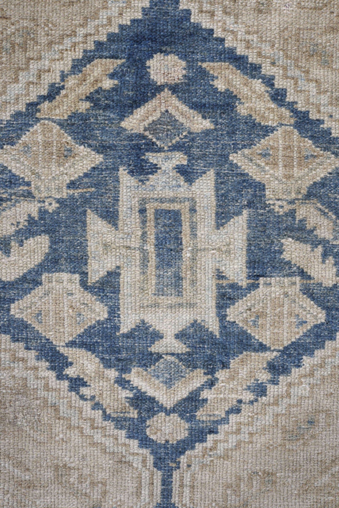 4' x 6' one-of-a-kind handmade antique Malayer small size rug. Color palette: ivory, pale blue, beige, taupe, slate
