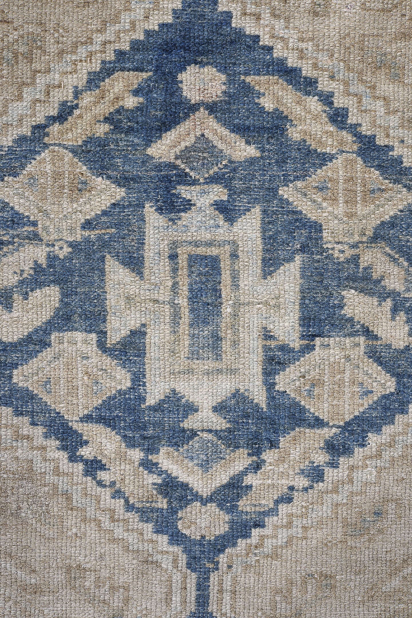 4' x 6' one-of-a-kind handmade antique Malayer small size rug. Color palette: ivory, pale blue, beige, taupe, slate