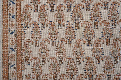 Antique Tabriz Runner Rug (2' x 8')