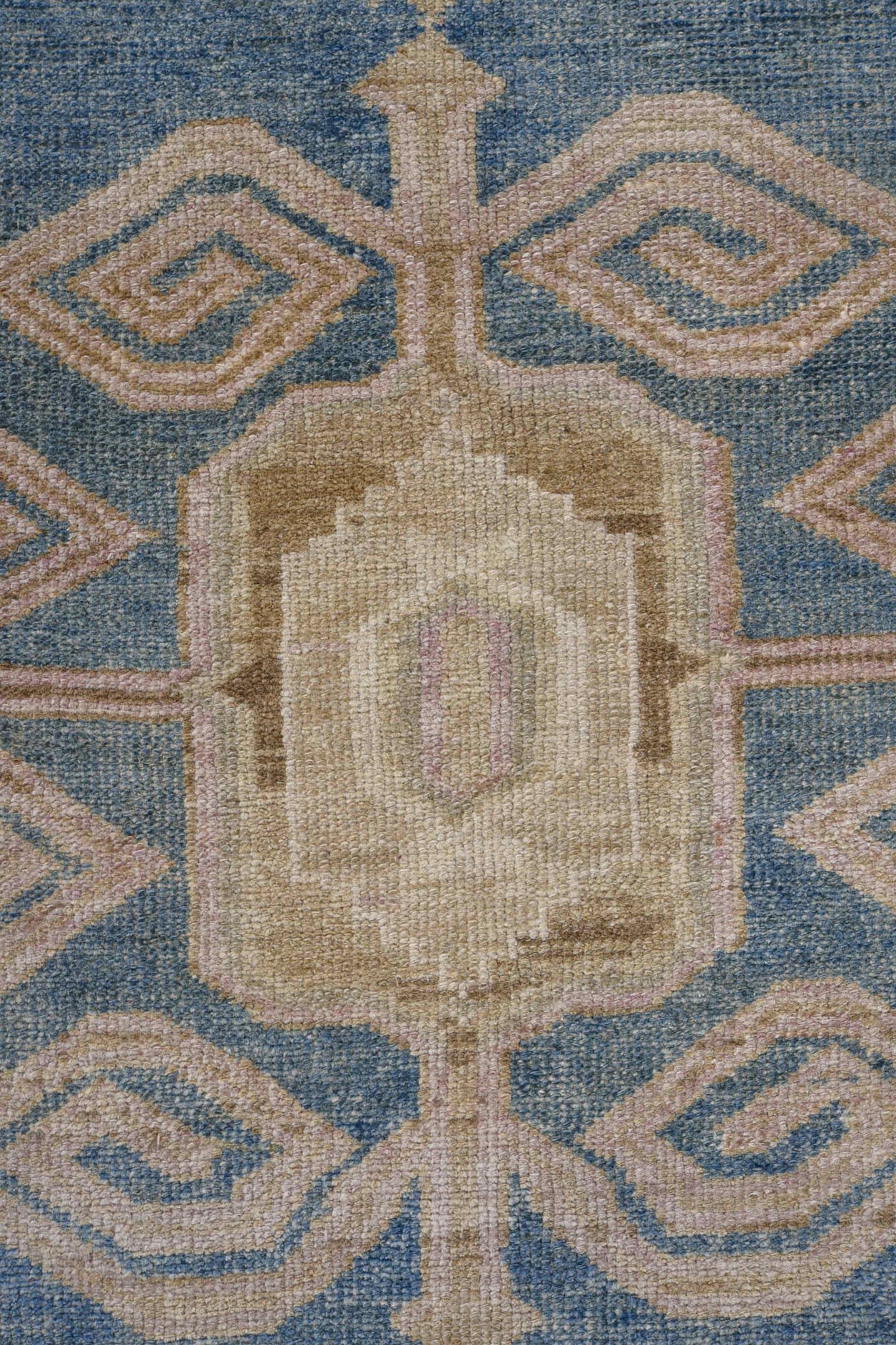 4' x 6' one-of-a-kind handmade antique Hamadan small size rug. Color palette: ivory, sky blue, beige, taupe, camel