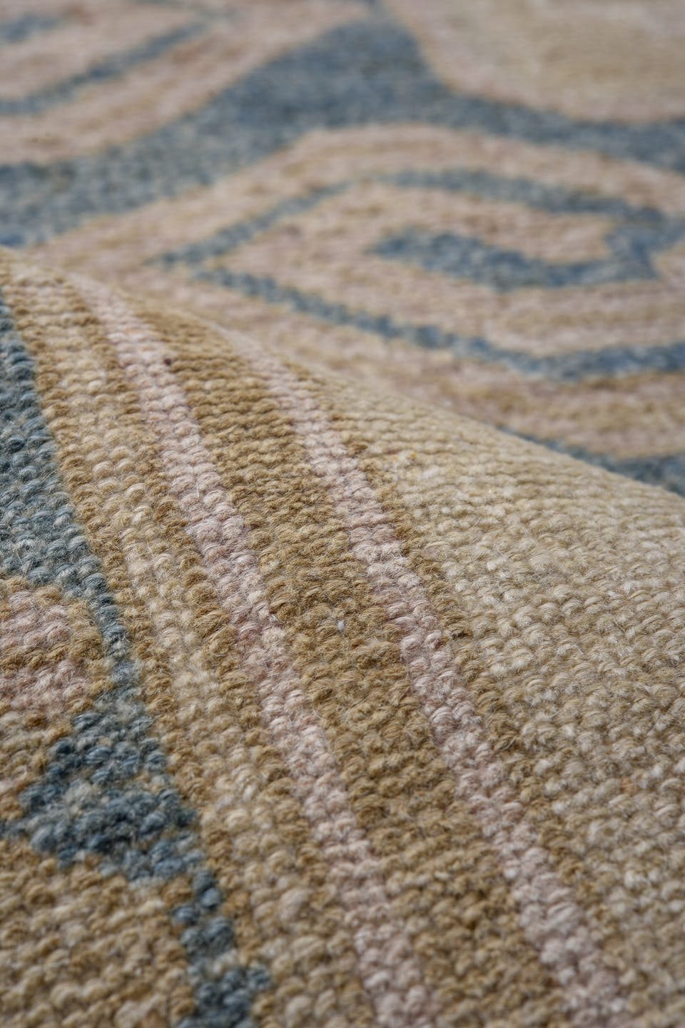 4' x 6' one-of-a-kind handmade antique Hamadan small size rug. Color palette: ivory, sky blue, beige, taupe, camel