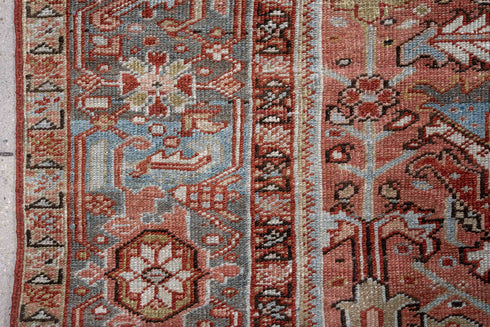 Vintage Heriz Area Rug (6' x 9')