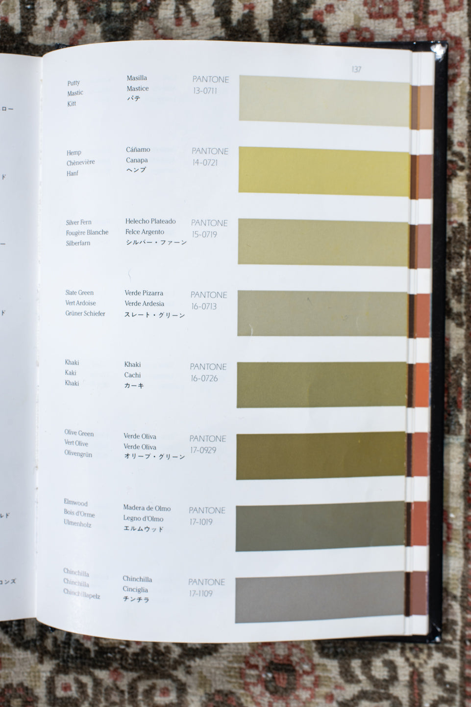 8' x 11' one-of-a-kind handmade vintage Tehran large size rug. Color palette: brown, floral white, gray, light gray, linen