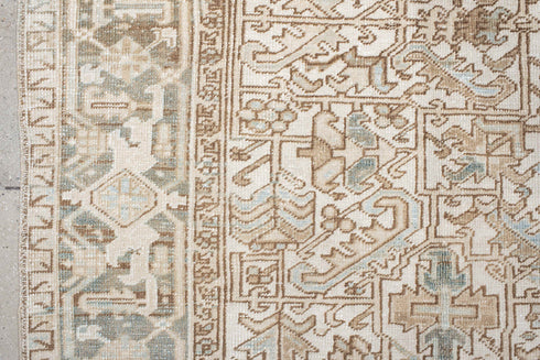 Antique Heriz Area Rug (7' x 9')