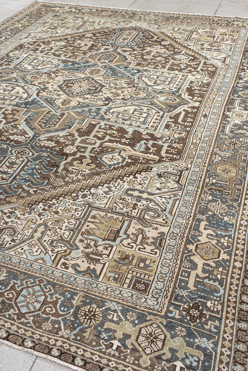 Antique Karaje Area Rug (9' x 11')