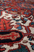 Antique Heriz Area Rug (8' x 11')