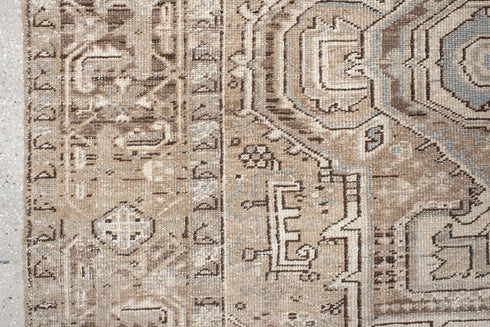 Antique Heriz Area Rug (8' x 11')