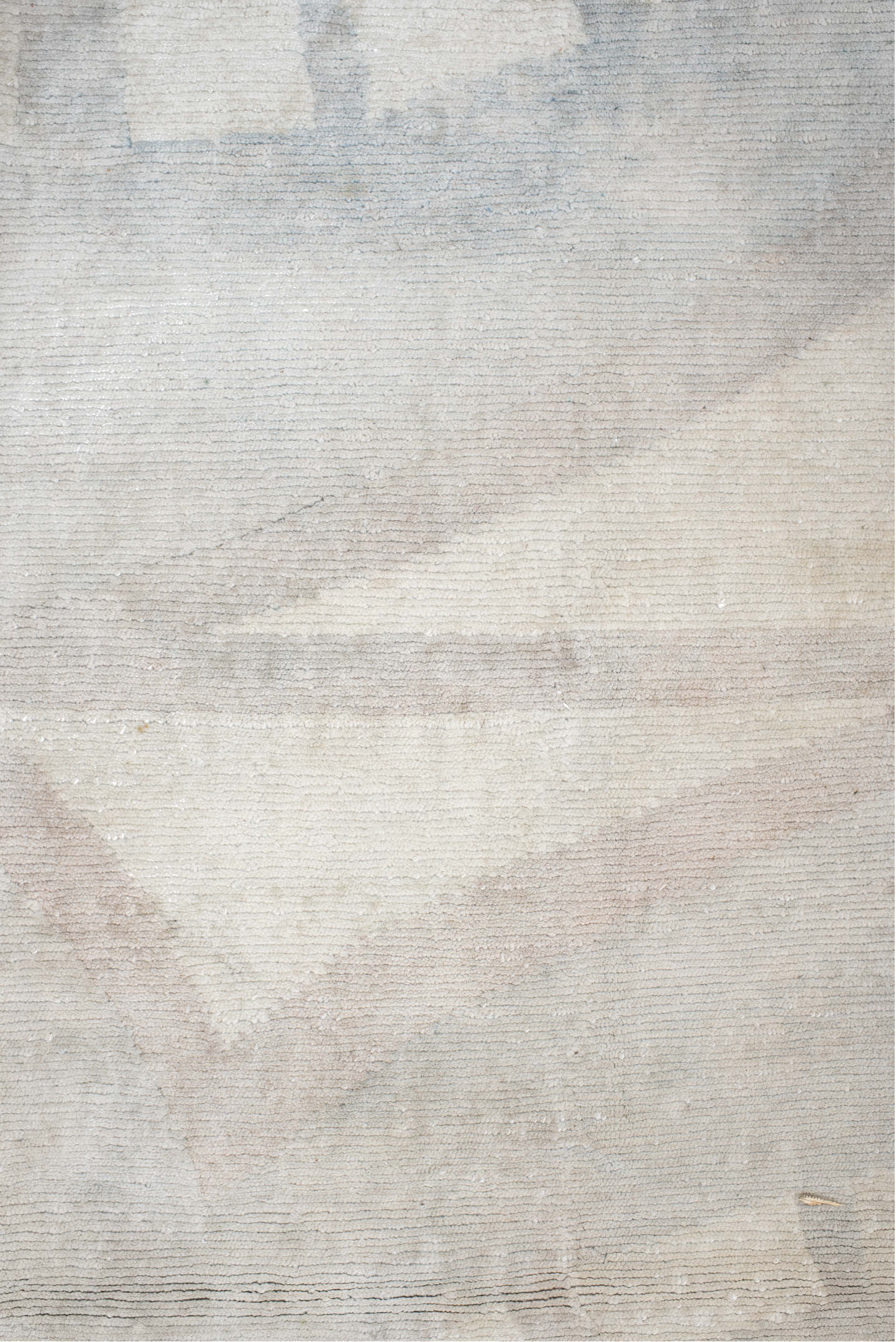 8' x 10' one-of-a-kind handmade vintage Tibetan large size rug. Color palette: dark gray, dim gray, gainsboro, gray