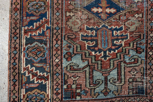 Antique Heriz Area Rug (2' x 3')
