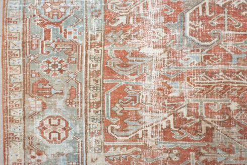 Vintage Heriz Area Rug (7' x 10')