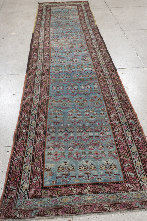Antique NW Persian Runner Rug (3' x 12')