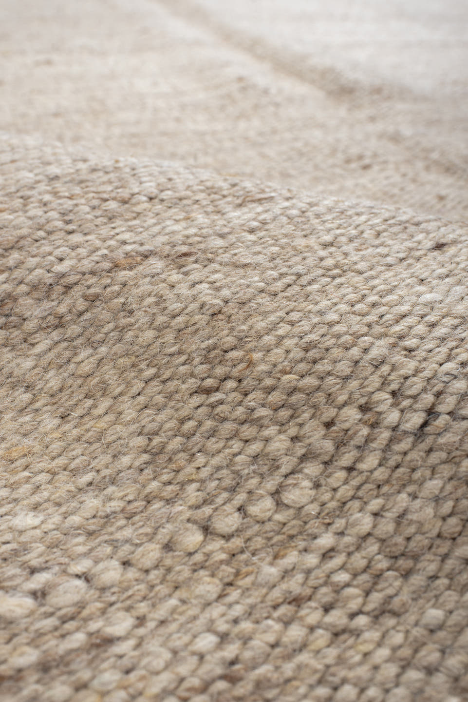 7' x 10' one-of-a-kind handmade vintage Kilim large size rug. Color palette: ivory, taupe, brown, beige, gray