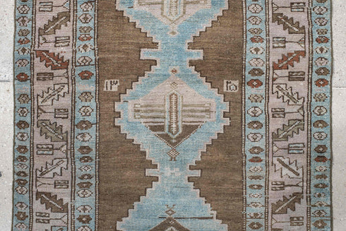 Vintage NW Persian Runner Rug (3' x 10')