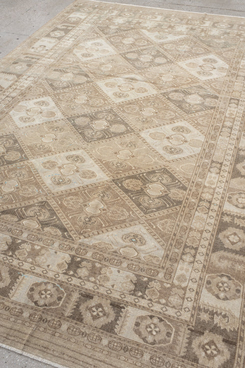 Antique Afghan Area Rug (6' x 9')