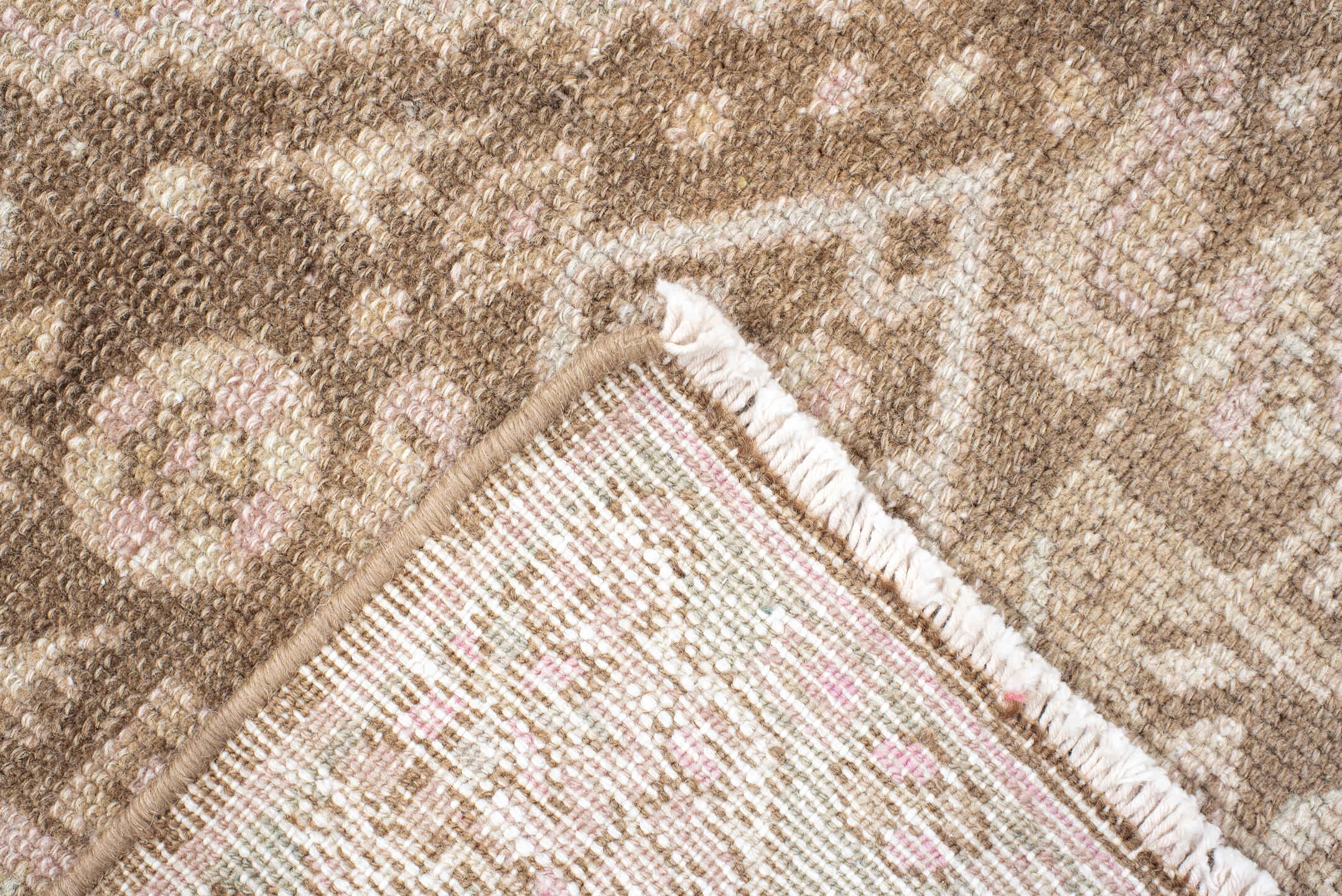 4' x 6' one-of-a-kind handmade antique Hamadan small size rug. Color palette: ivory, taupe, blush, sage, camel, brown, beige