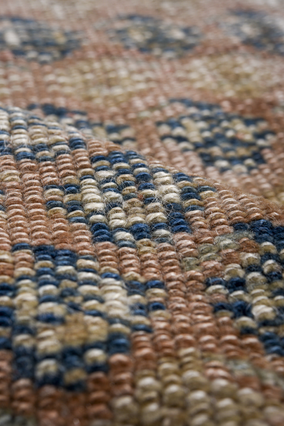 2' x 13' one-of-a-kind handmade vintage Kurd runner rug. Color palette: black, brown, charcoal, gray, light gray, off-white