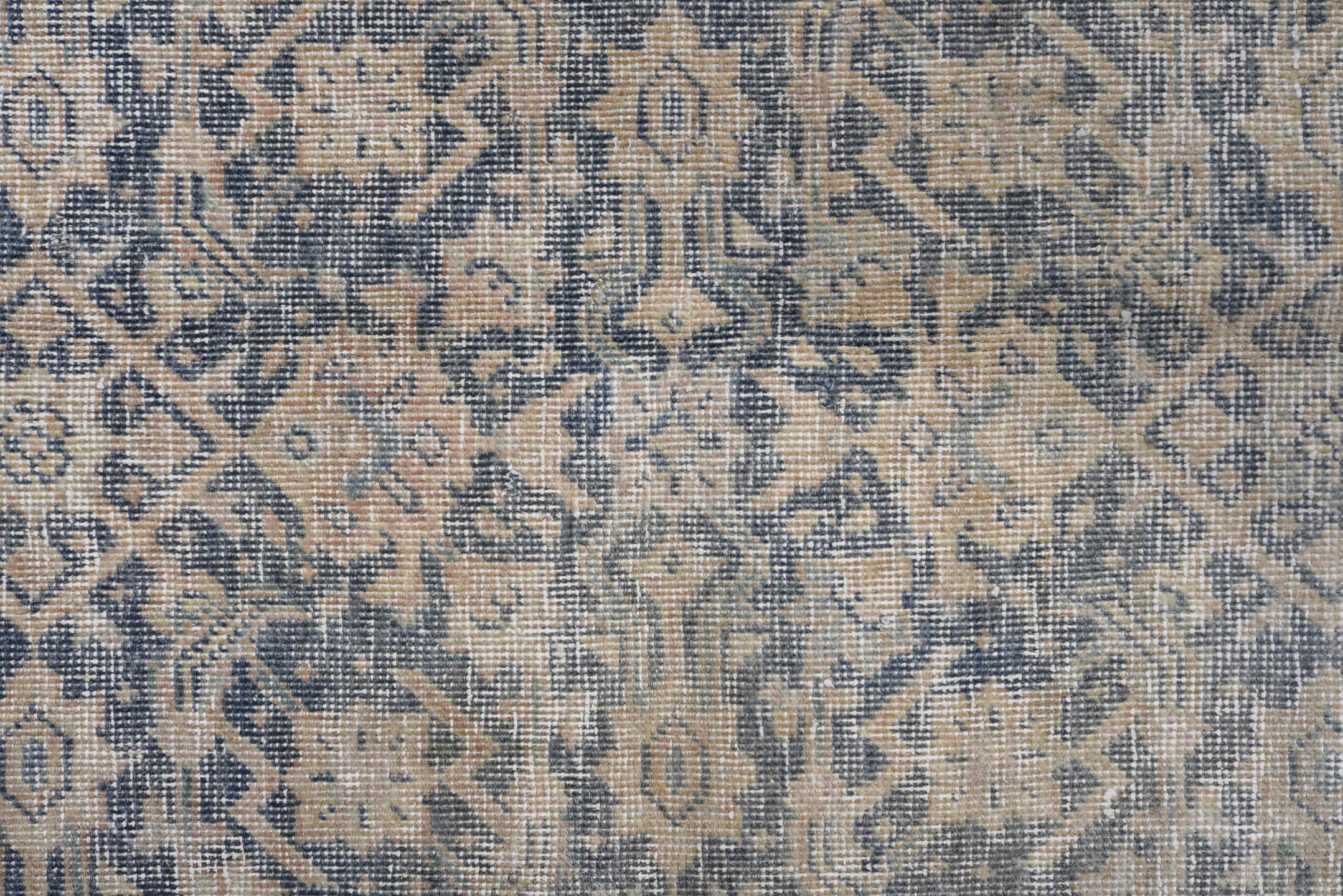 5' x 7' one-of-a-kind handmade antique Tabriz rug. Color palette: ivory, slate, taupe, gray, beige