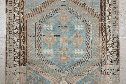 Antique Malayer Runner Rug (3' x 10')