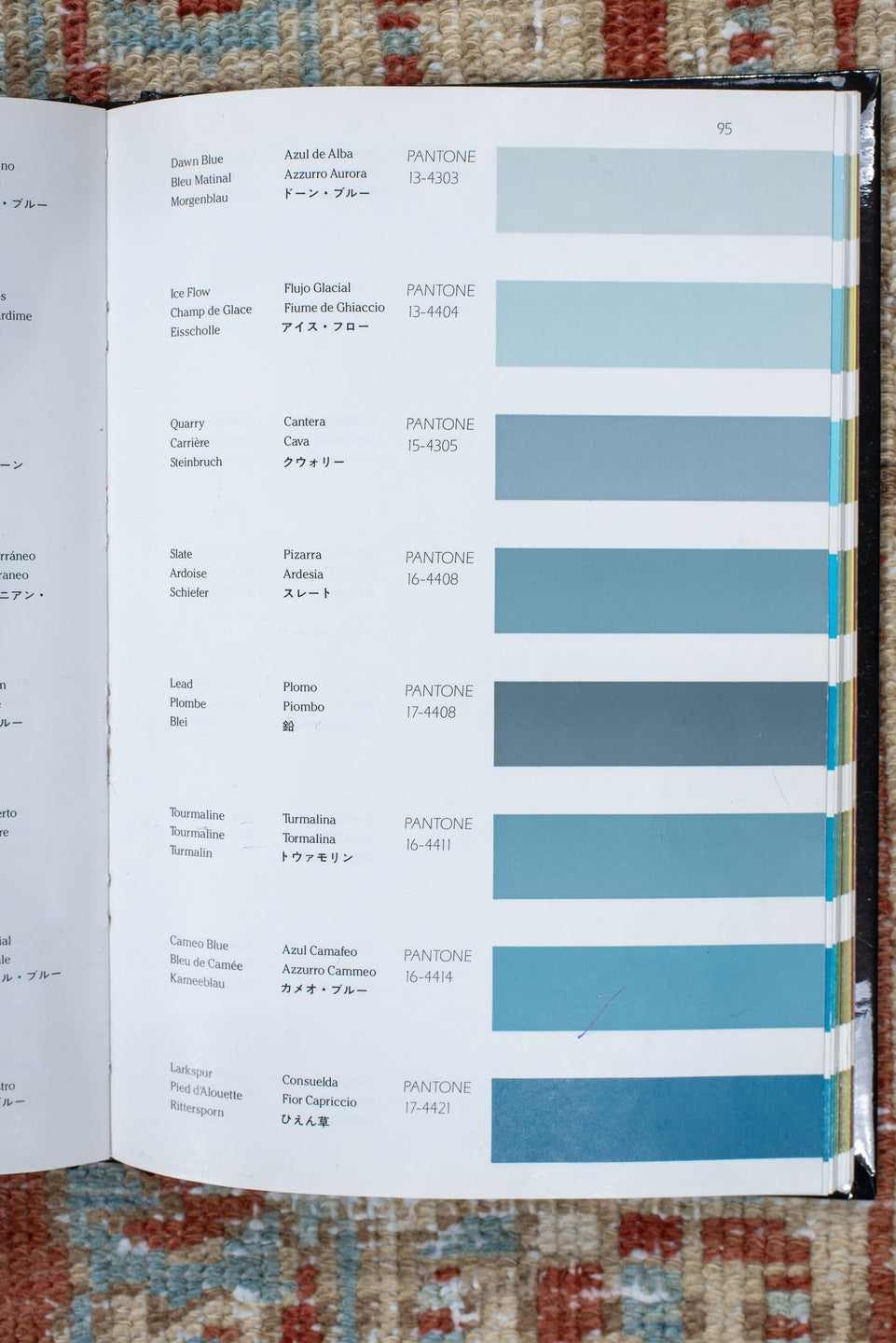 2' x 14' one-of-a-kind handmade vintage Heriz runner rug. Color palette: brown, dark gray, floral white, gainsboro, gray