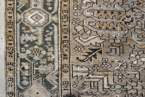 Antique Heriz Area Rug (7' x 10')
