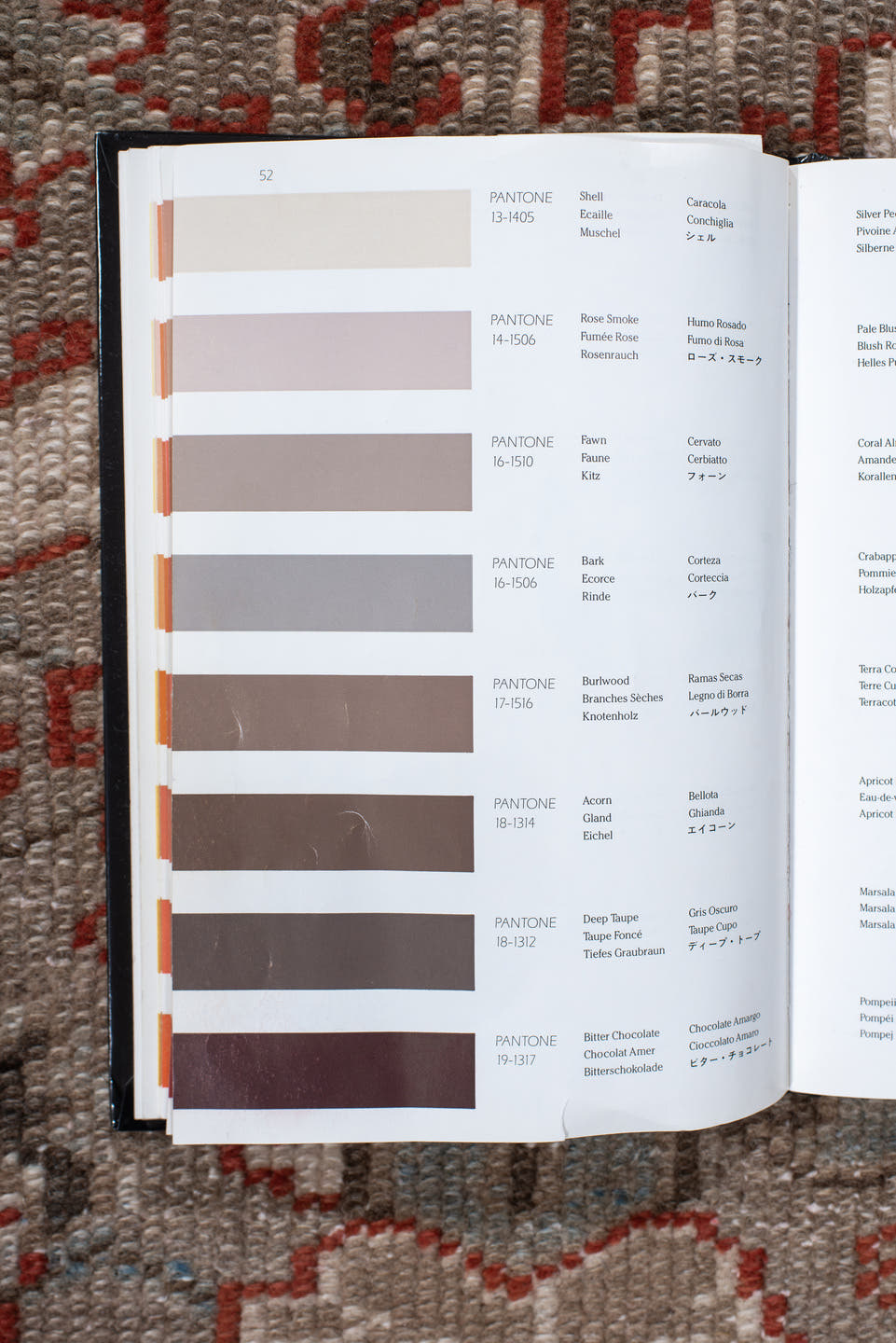 7' x 10' one-of-a-kind handmade antique Heriz large size rug. Color palette: taupe, ivory, charcoal, coral, brown, gray