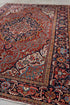 Antique Heriz Area Rug (9' x 13')