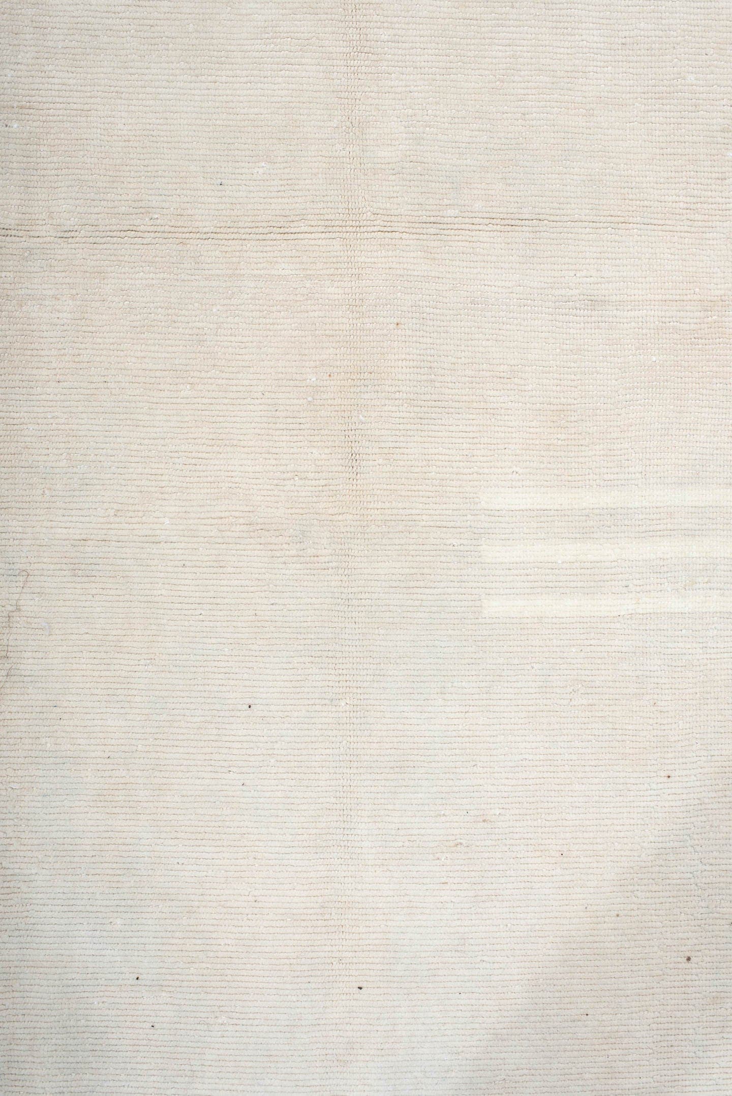 6' x 6' one-of-a-kind handmade vintage Tibetan rug. Color palette: ivory, cream, beige, taupe, gray