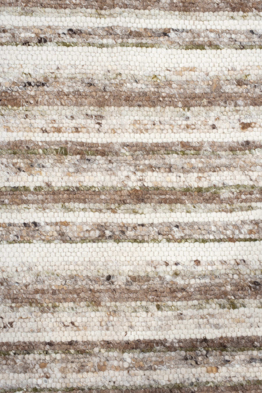 8' x 10' one-of-a-kind handmade vintage Kilim large size rug. Color palette: ivory, taupe, brown, sage, cream, charcoal
