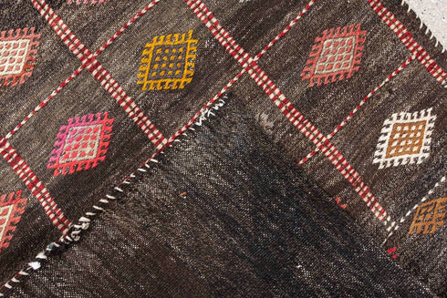 Antique Jijim Area Rug (2' x 4')