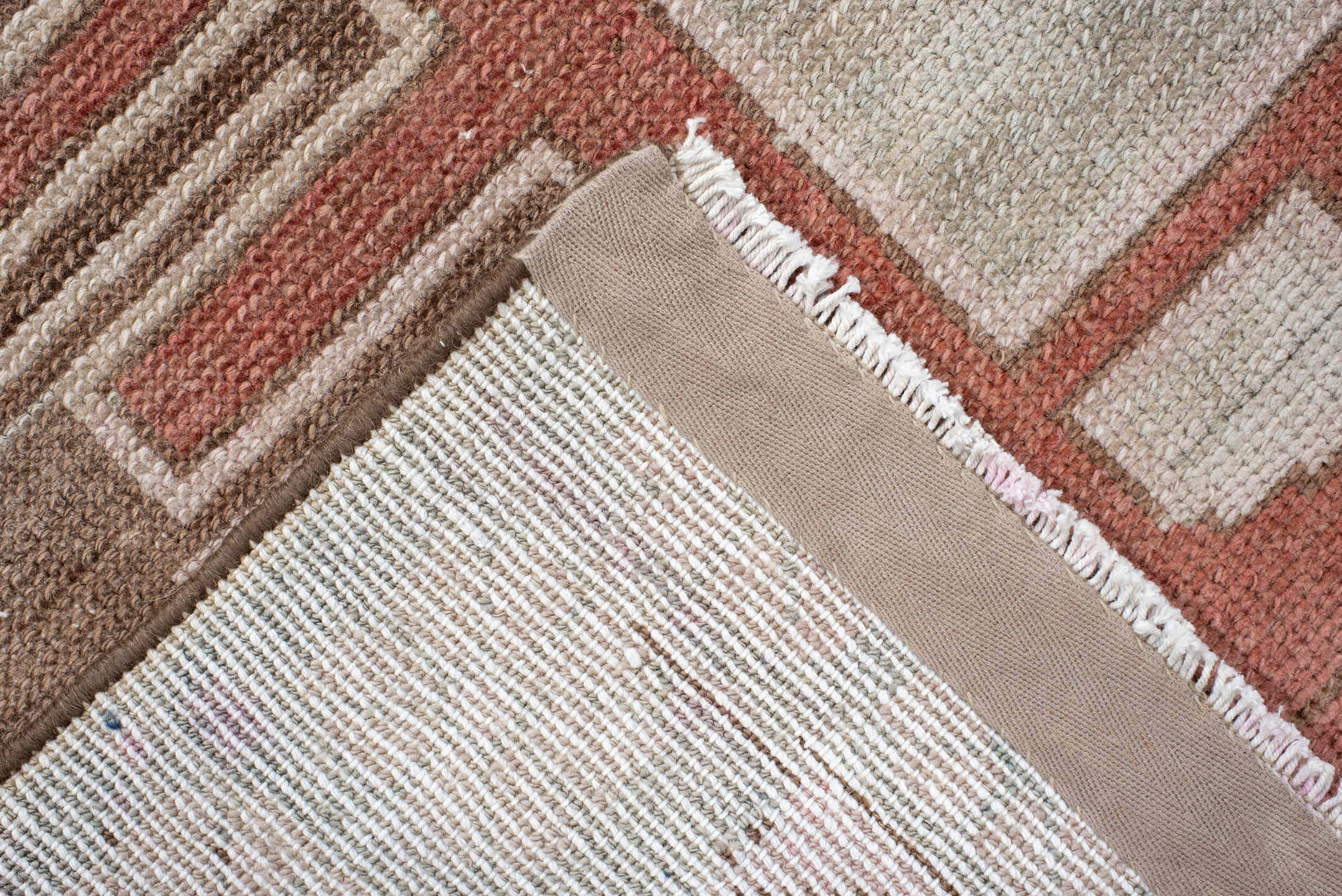 4' x 6' one-of-a-kind handmade antique Hamadan small size rug. Color palette: ivory, rust, taupe, brown, rose, terracotta