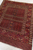 Antique Torkaman Area Rug (4' x 4')