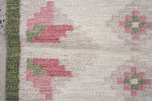 Antique Kilim Runner Rug (2' x 12')