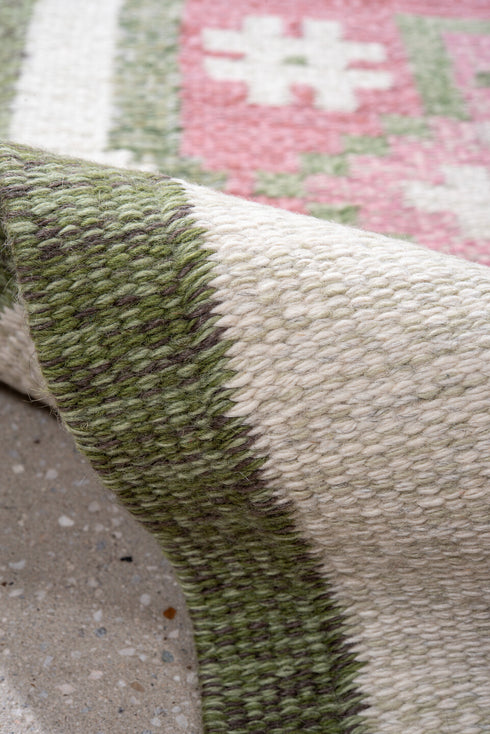 Antique Kilim Runner Rug (2' x 12')