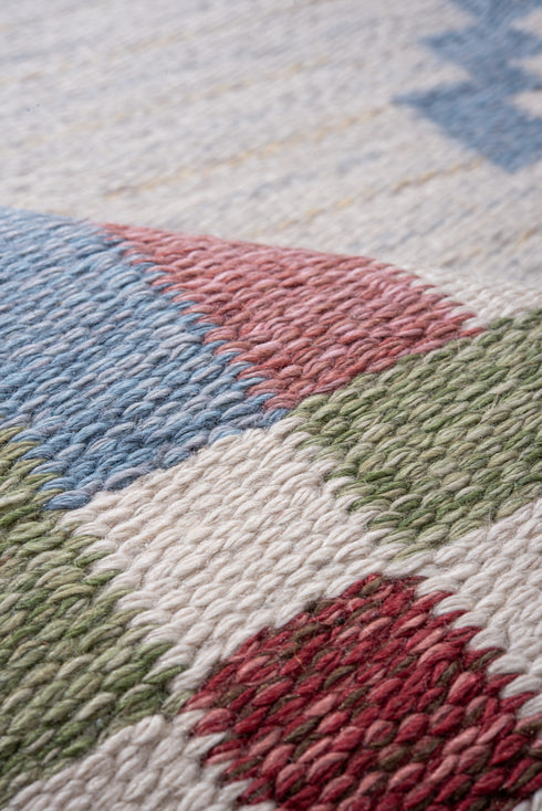 Antique Rollaken Area Rug (5' x 8')