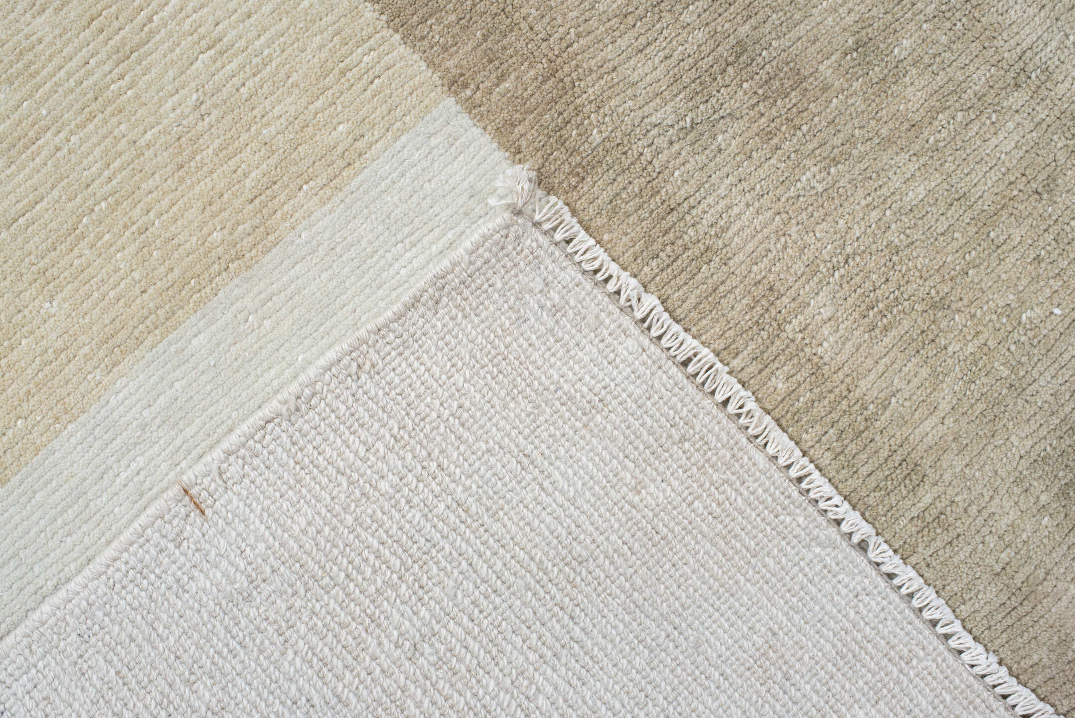 8' x 11' one-of-a-kind handmade vintage Tibetan large size rug. Color palette: ivory, cream, beige, taupe, light gray, gray